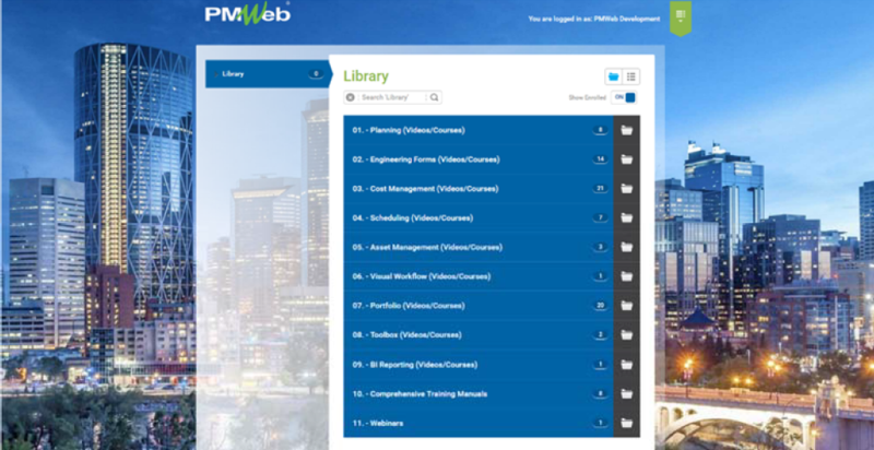 Click here to read more about PMWeb Version 5.1